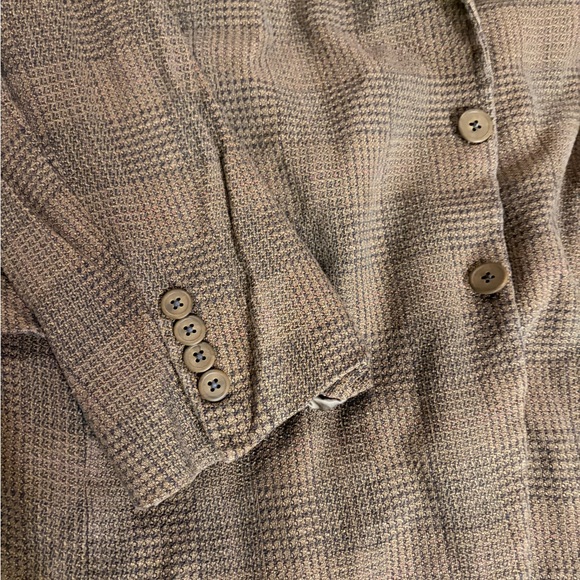 Hart & Schaffner Marx Vintage Fort Smith Ark Suit Shop 100% silk blazer - Picture 4 of 7